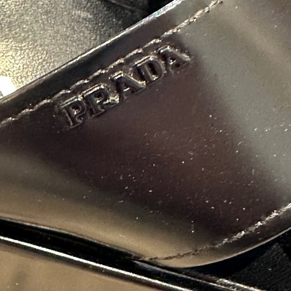 Prada leather platform sandal - Picture 3 of 8